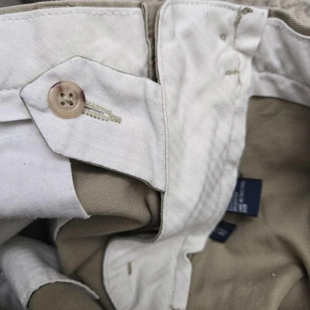 Polo Ralph Lauren Preston Mens Khaki Pants 36x30 100%‎ Cotton Classic Fit